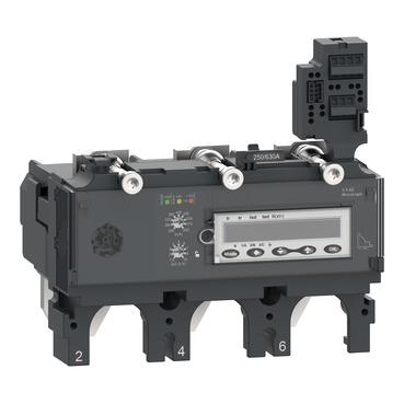 Kioldóegység MicroLogic 5.3 AZ   ComPacT NSX 630 megszakítóhoz, elektronikus, beállítás 630 A, 3P3d C6335Z630