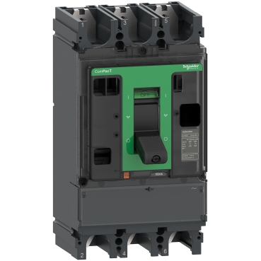 Switch disconnector ComPacT NSX630NA, 3 poles, 630A, AC22A, AC23A C633630S
