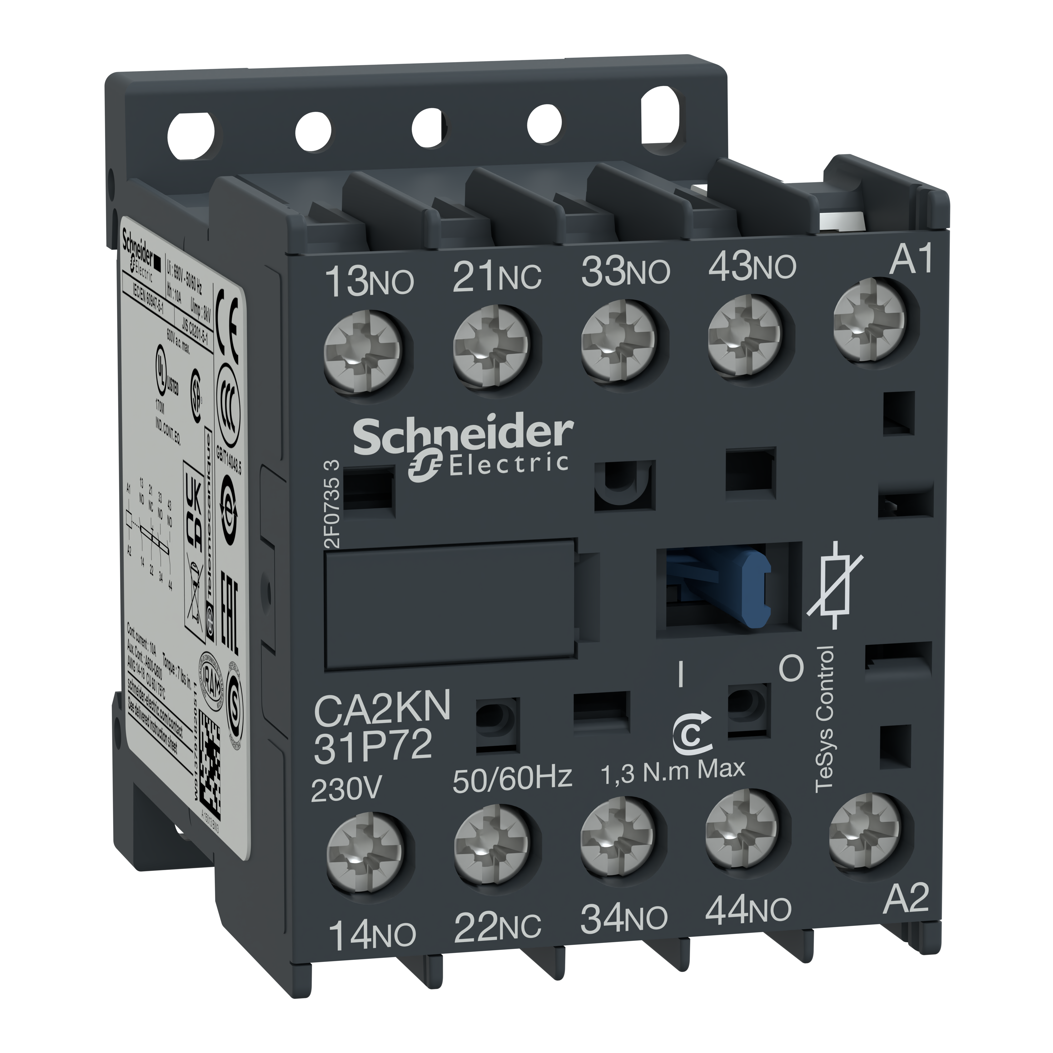 CONT 3F 1O VIS 230V 50 60