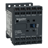 CA4KN313BW3 CA4KN313BW3 KONTAKTOR POMOĆNI 3F+1O RESS.24V DC  