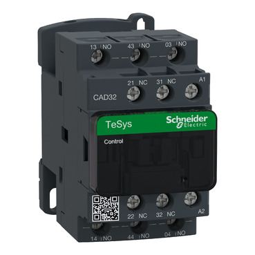 TeSys; TeSys Deca, Control Relay, 3NO+2NC, 0 To 690V, 42VAC 50/60Hz Standard Coil, Screw Clamp