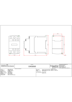 Technical drawing for CAD32GD_CAD_DOC