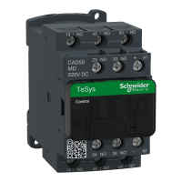  CAD50MD CAD50MD KONTAKTOR POMOĆNI TeSys_D 5NO 220VDC  