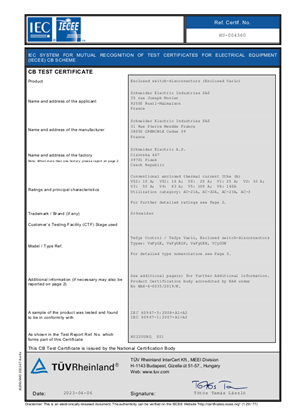 CB_Certificate_TeSys Enclosed Vario