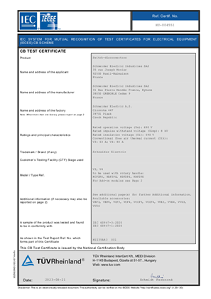 CB_Certificate_TeSys V3&V4