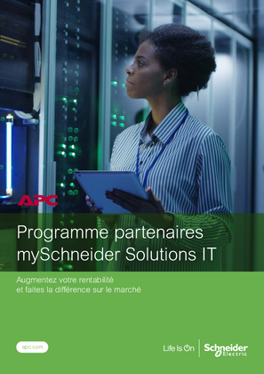 Programme partenaires  mySchneider Solutions IT