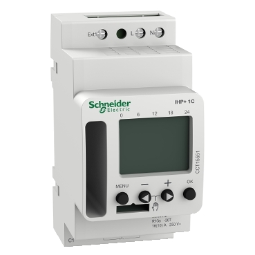ACTI9 IHP+ 1C SMARTw (24/7) programozható időkapcsoló - CCT15551