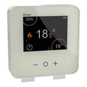 Wiser - Thermostat d'ambiance connecté avec écran couleur