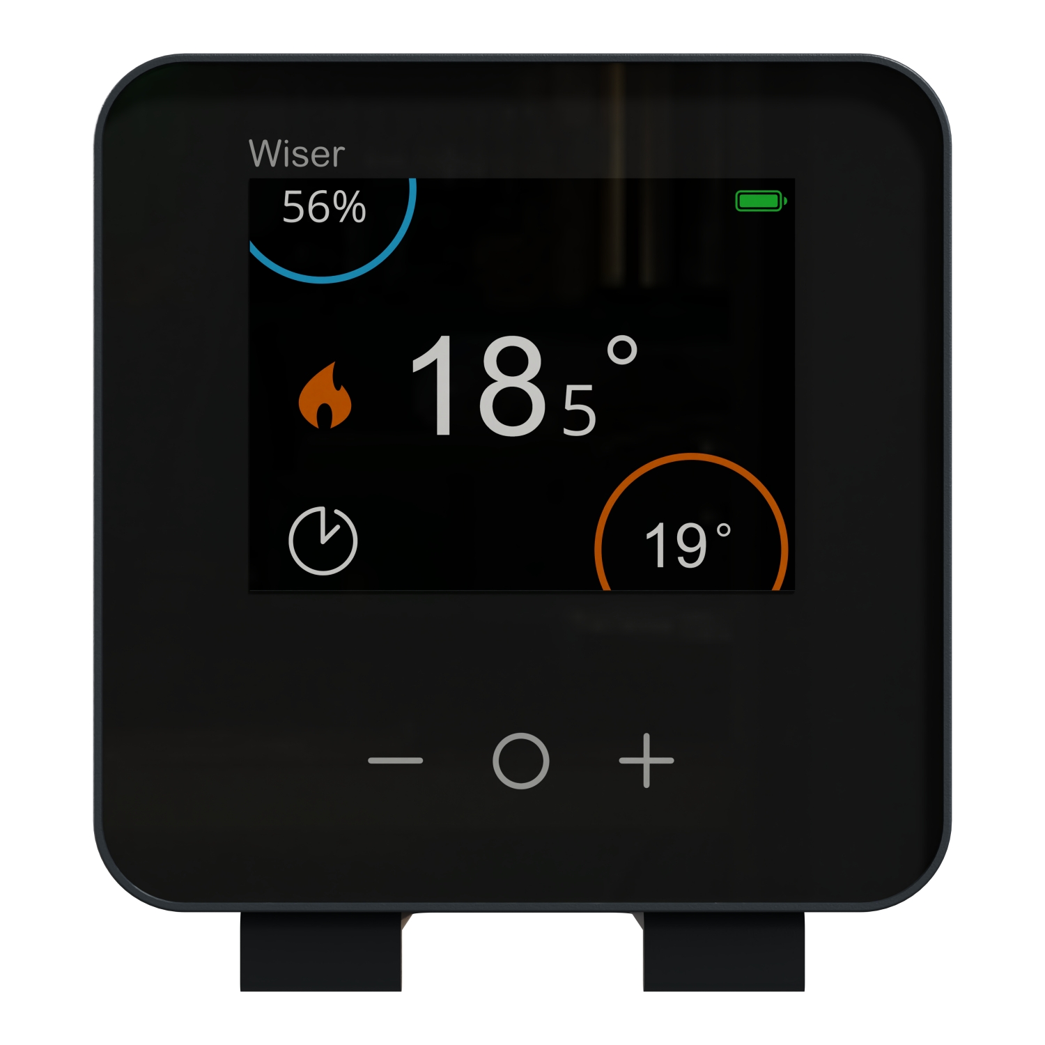 CCTFR6401 - Wiser, Raumthermostat mit Touch-Display, schwarz