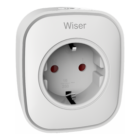 Wiser Smart Plug – Kombination aus schaltbarer Steckdose und Reichweitenverstärker für das Wiser System