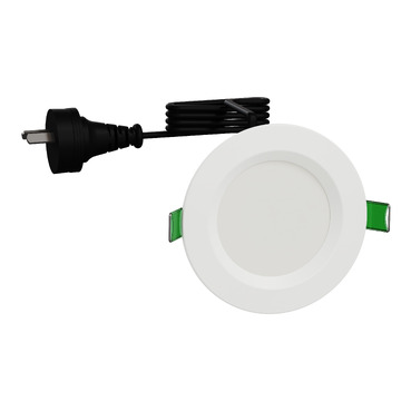 Clipsal - Lighting, Downlight, 750lm, 3K/4K/6K, Ripple Resistant Filtering, White