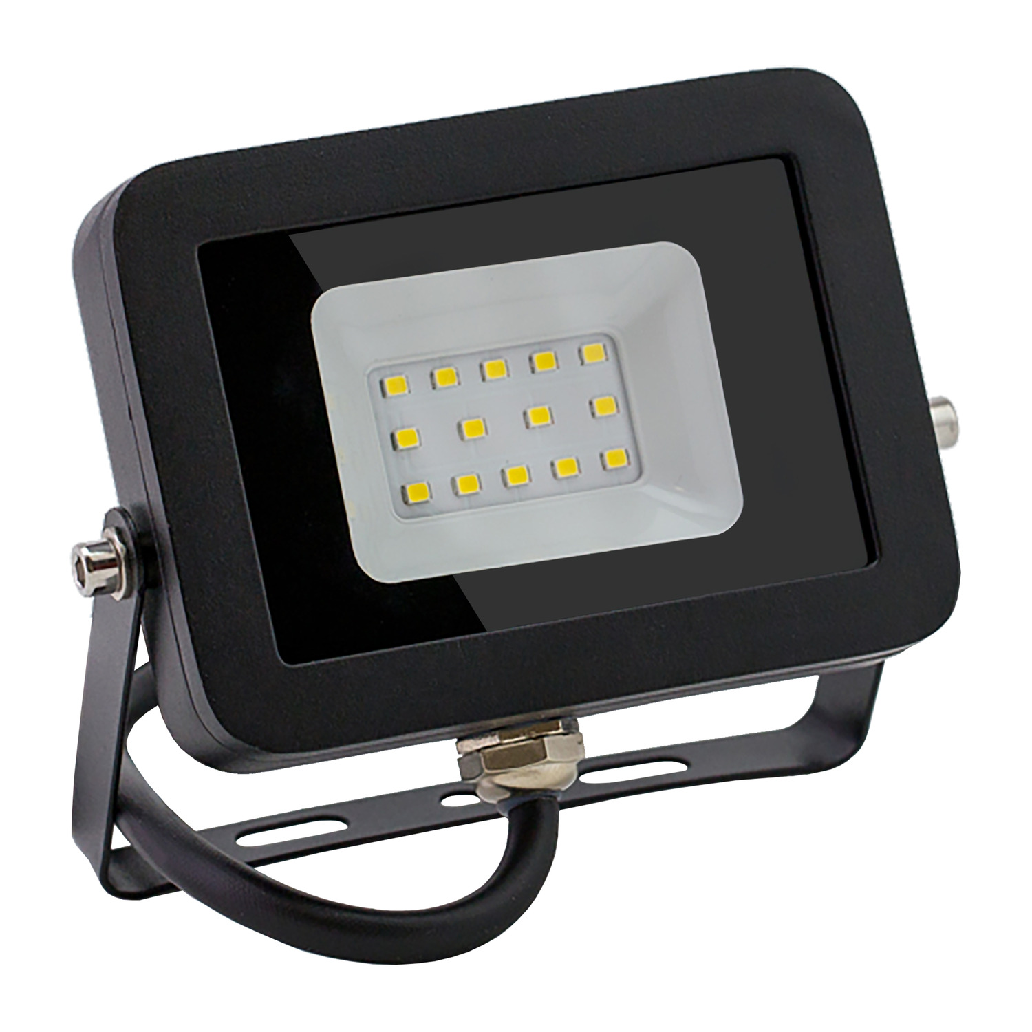 LED floodlight, Clipsal, 10 W, 900 lm, 4000 K, IP65