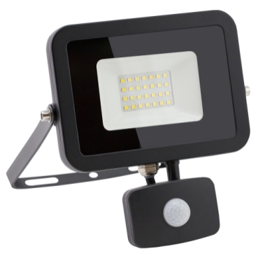 Floodlight LED, 20W, 4000K, 1800lm, With Sensor