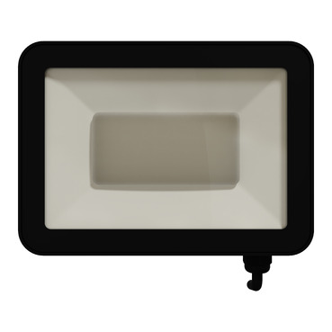 LED floodlight, Clipsal - Lighting, 50W, 4000K, IP65, black-Front view