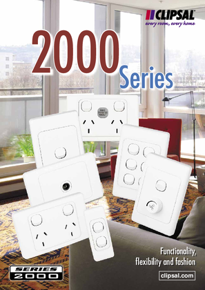 2000 Series - Functionality, Flexibility and Fashion