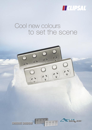 Cool new colours to set the scene - Chrome Shadow & Arctic Silver - 12880