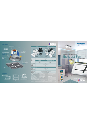 Ceiling Mounted Ducted Exhaust Fan,  14146