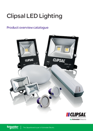 Clipsal LED Lighting - Product Overview Catalogue, 128458