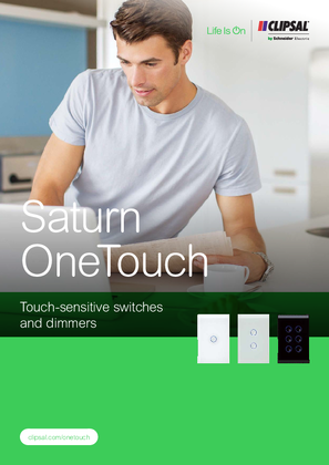 Saturn OneTouch. Touch-sensitive switches and dimmers, 998-19698751_AU