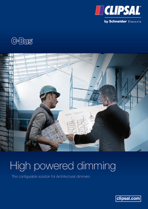 C-Bus High Powered Dimming, 22764