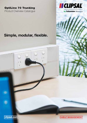 OptiLine 70 Trunking Product Overview Catalogue. Simple, modular, flexible, 25138