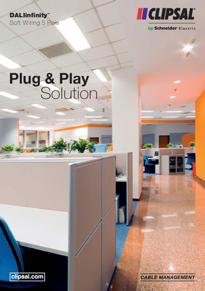 Plug & Play Solution - DALIinfinity Soft Wiring 5 Pole, 24678