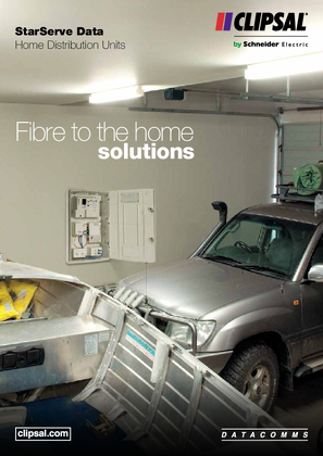 StarServe Data Home Distribution Units. Fibre to the home solutions, 23487