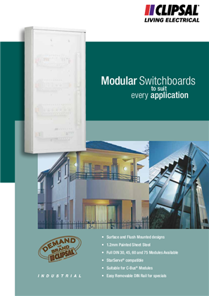 Modular Switchboards to suit every application, 13227