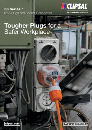 56 Series, IP66 Plugs and Socket Connectors, Tougher Plugs for a Safer Workplace, 24132