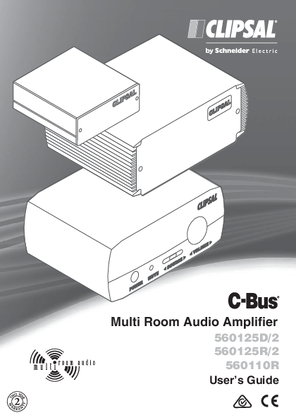 Operating Instructions - F1913/02 - C-Bus Multi Room Audio Amplifier, 10319762