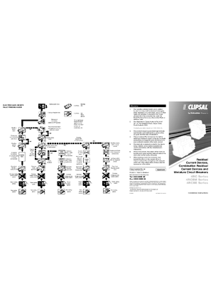 Installation Instructions - F1260/08 - 4RC, 4RCBM and 4RCBE Residual Current Devices, 21198