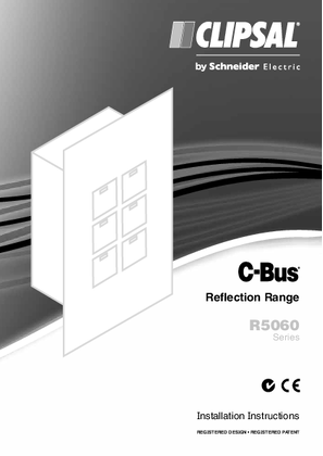 Installation Instructions - F1865/02 - R5060 Series C-Bus Reflection Range, 21202