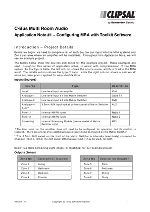 Application note - Configuring MRA with Toolkit Software
