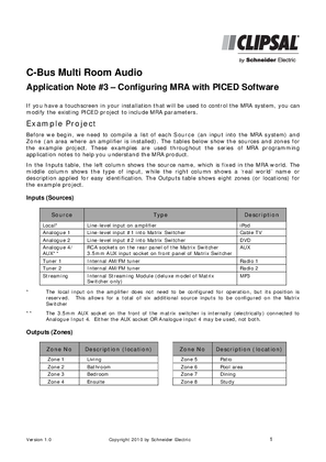 Application Note – Configuring MRA with PICED Software 