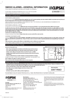 Installation Instructions - F2810/01 - Smoke Alarms—General Information