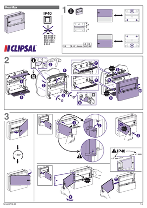 Installation Instructions - Resi MAX Consumer Switchboard, NHA34712-00