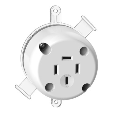 Standard Series, Single Socket Outlet, 500VAC, 10A, 4 Pin