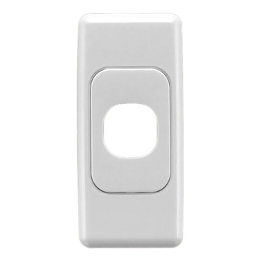 2000 Series, Flush Surround And Grid Plate, 1 Gang