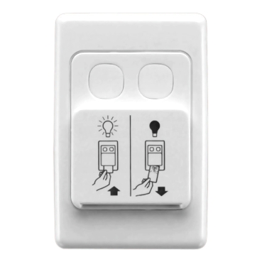 Clipsal 2000 Series Switch Vingcard 4X16A 250V Switch Vingcard 4X16A, 250V