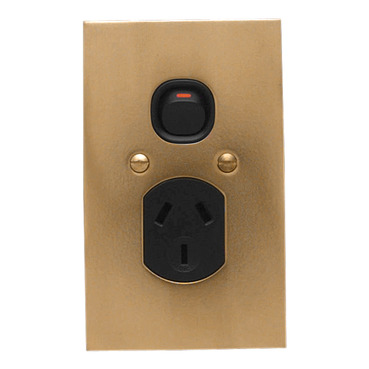 Switched Socket Single B Style BS