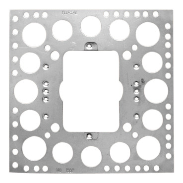 Accessories, Metal Plaster Mounted Bracket, To Suit Rendered Plaster Walls, 1 Gang