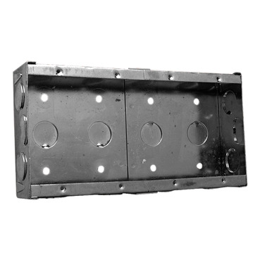 Mounting Accessories Wall Boxes Metal, 4 Gang
