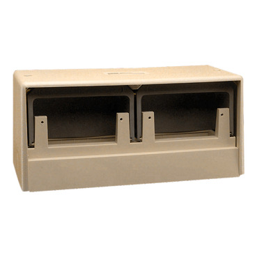 Clipsal - Mounting Accessories, Floor Outlet Housing To Suit 4 Standard Size Plates