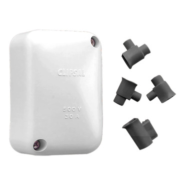 Clipsal - General Accessories, Junction Box, 45x86x58mm, With 1 Earth, 3 Active Loose Connector