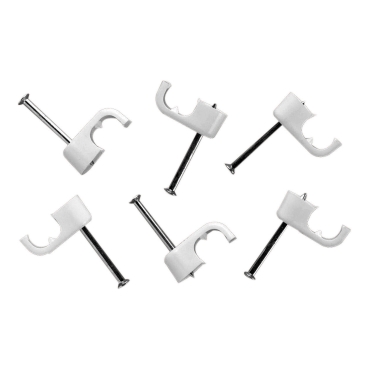 Clipsal - General Accessories, Cable Clip To Suit 1mm² And 1.5mm², Flat Cable, Box 100