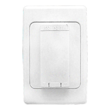 2000 Series, Cooker Socket Outlet, 250VAC, 32A, 3 PIN, Vertical