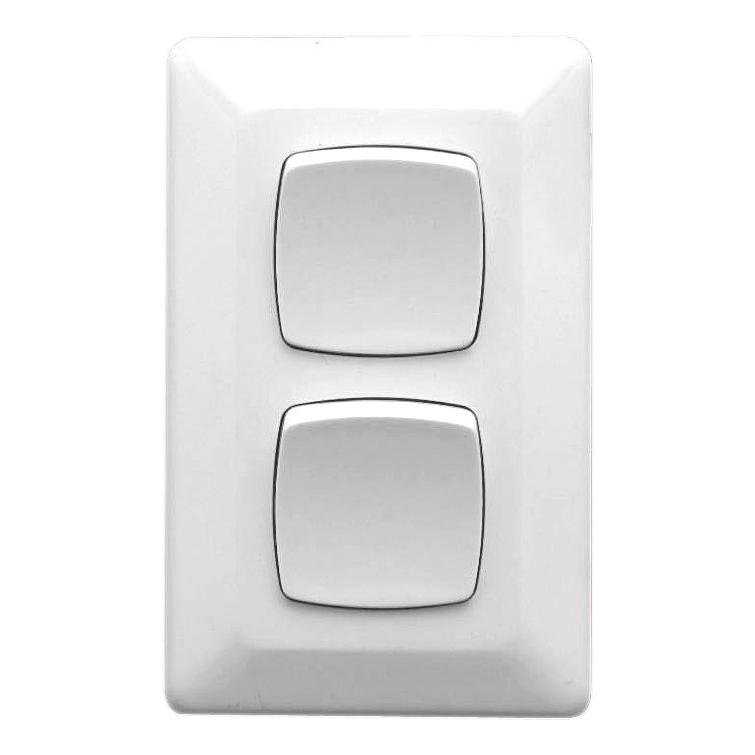 Switches Single Vertical Mount, 250V, 10A, 2 Gang