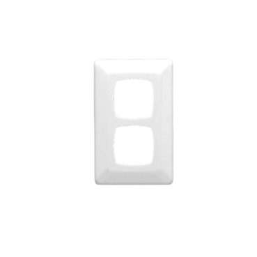 Prestige Series, Moulded Switch Plate, 2 Gang