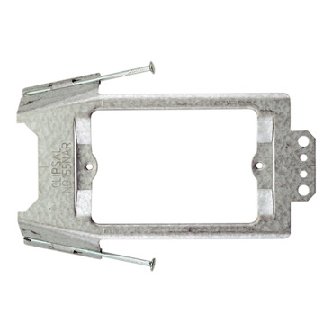 Clipsal - Mounting Accessories, Metal Bracket With Skew Fixing Nails And Recessed Mounting