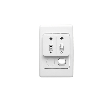 2000 Series, Room Access Card Operated Switch 250VAC, 1 X 16A/2 X 10A, With Neon Indicator